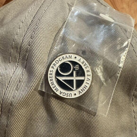 2016 US Open Oakmont Golf Hat USGA Member Squirrel Logo Adjustable Cap - Picture 3 of 8